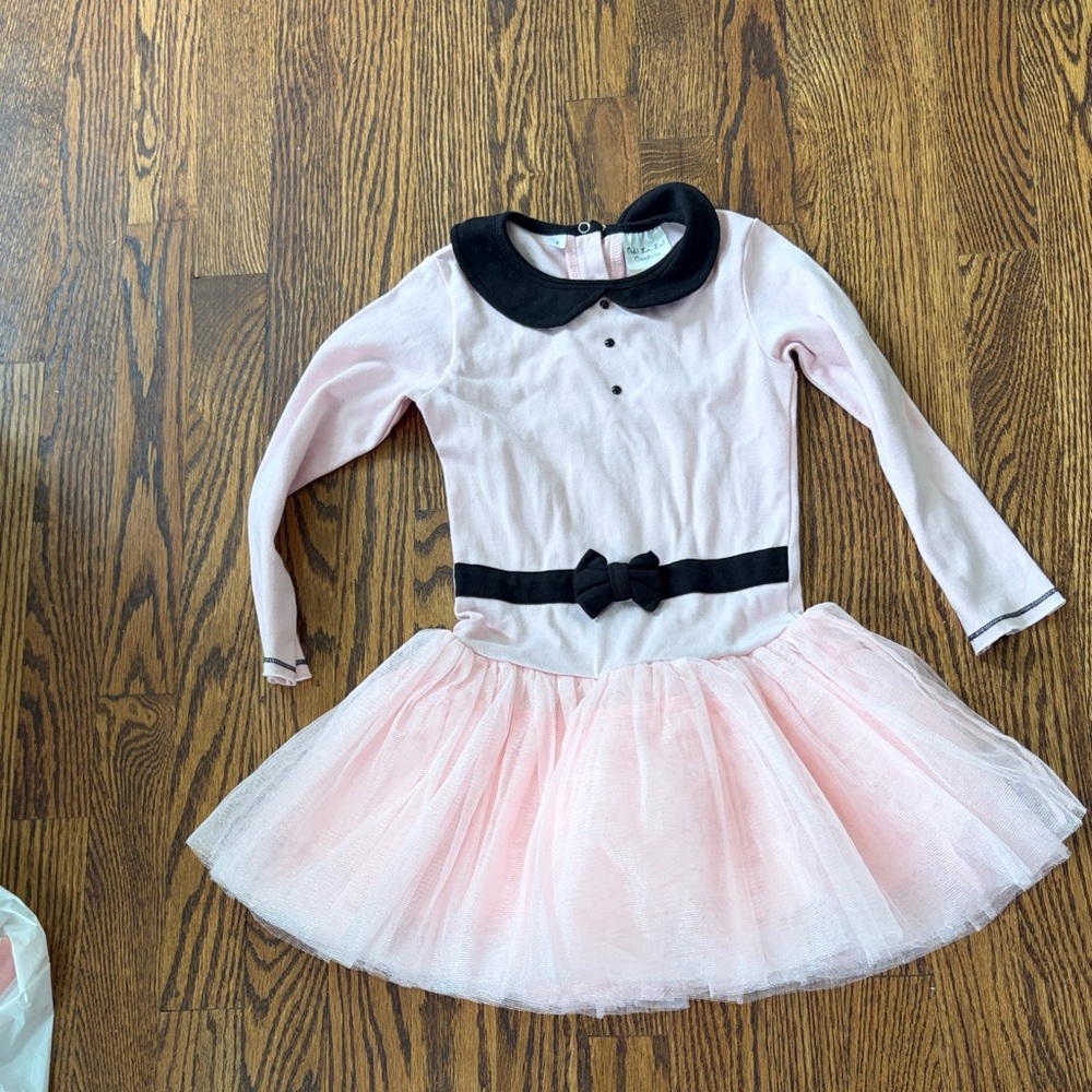 Ooh! La, La! Couture Pink Tulle Dress with Black Trim